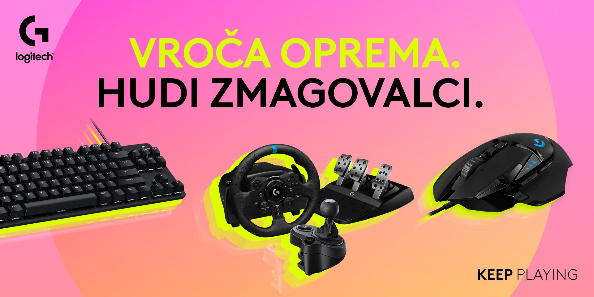 Logitech back to school gaming akcija